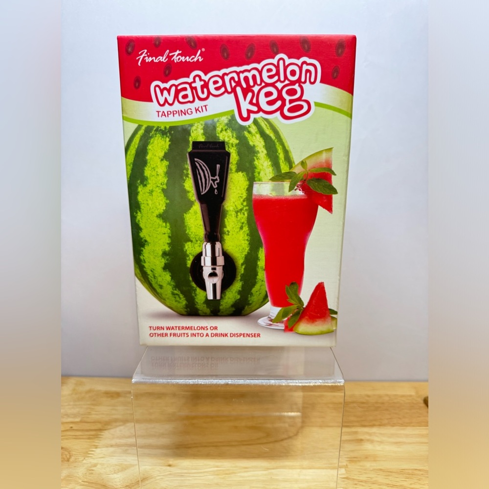 NWT Final Touch Watermelon Keg Tapping Kit